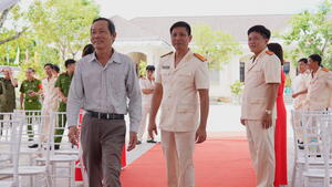 Lễ kỷ niệm 80 năm Ngày truyền thống Công an nhân dân Việt Nam (19/8/1945 - 19/8/2025) tại phường Hoài Nhơn Tây