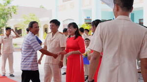 Lễ kỷ niệm 80 năm Ngày truyền thống Công an nhân dân Việt Nam (19/8/1945 - 19/8/2025) tại phường Hoài Nhơn Tây