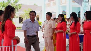 Lễ kỷ niệm 80 năm Ngày truyền thống Công an nhân dân Việt Nam (19/8/1945 - 19/8/2025) tại phường Hoài Nhơn Tây