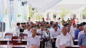 Lễ kỷ niệm 80 năm Ngày truyền thống Công an nhân dân Việt Nam (19/8/1945 - 19/8/2025) tại phường Hoài Nhơn Tây