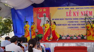 Lễ kỷ niệm 80 năm Ngày truyền thống Công an nhân dân Việt Nam (19/8/1945 - 19/8/2025) tại phường Hoài Nhơn Tây