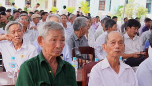 Lễ kỷ niệm 80 năm Ngày truyền thống Công an nhân dân Việt Nam (19/8/1945 - 19/8/2025) tại phường Hoài Nhơn Tây