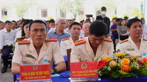 Lễ kỷ niệm 80 năm Ngày truyền thống Công an nhân dân Việt Nam (19/8/1945 - 19/8/2025) tại phường Hoài Nhơn Tây