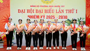 Đại hội Đại biểu Đảng bộ phường Hoài Nhơn Tây lần thứ I, nhiệm kỳ 2025 - 2030