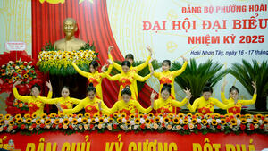 Đại hội Đại biểu Đảng bộ phường Hoài Nhơn Tây lần thứ I, nhiệm kỳ 2025 - 2030