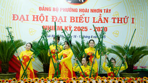 Đại hội Đại biểu Đảng bộ phường Hoài Nhơn Tây lần thứ I, nhiệm kỳ 2025 - 2030