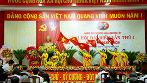 Đại hội Đại biểu Đảng bộ phường Hoài Nhơn Tây lần thứ I, nhiệm kỳ 2025 - 2030