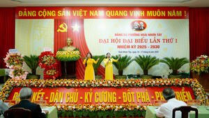 Đại hội Đại biểu Đảng bộ phường Hoài Nhơn Tây lần thứ I, nhiệm kỳ 2025 - 2030