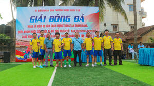 Giải bóng đá nhân kỷ niệm 80 năm Cách mạng tháng Tám thành công, Quốc khánh nước Cộng hòa xã hội chủ nghĩa Việt Nam (02/9/1945 - 02/9/2025) - Chào mừng Đại hội Đại biểu Đảng bộ phường Hoài Nhơn Tây lần thứ I