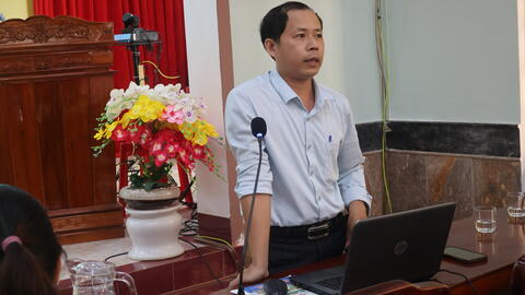 Phòng Kinh tế Hạ tầng và Đô thị tổ chức Hội nghị tập huấn và hỗ trợ bò sinh sản, thuộc chương trình mục tiêu Quốc gia giảm nghèo bền vững năm 2025